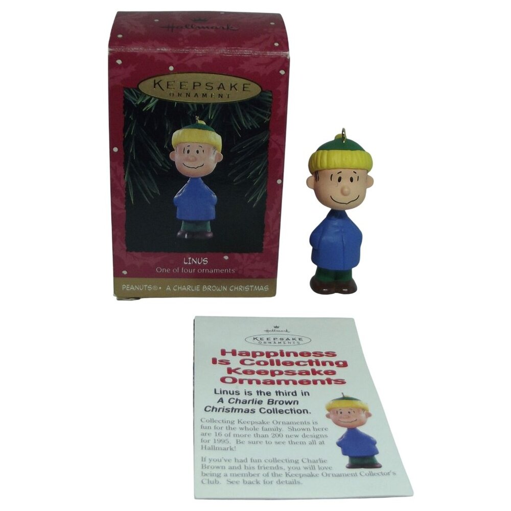 Hallmark Keepsake Ornament 1995 Linus A Charlie Brown Christmas Peanuts